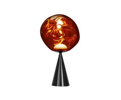 Tom Dixon Melt Cone Fat Table Copper lampe de table